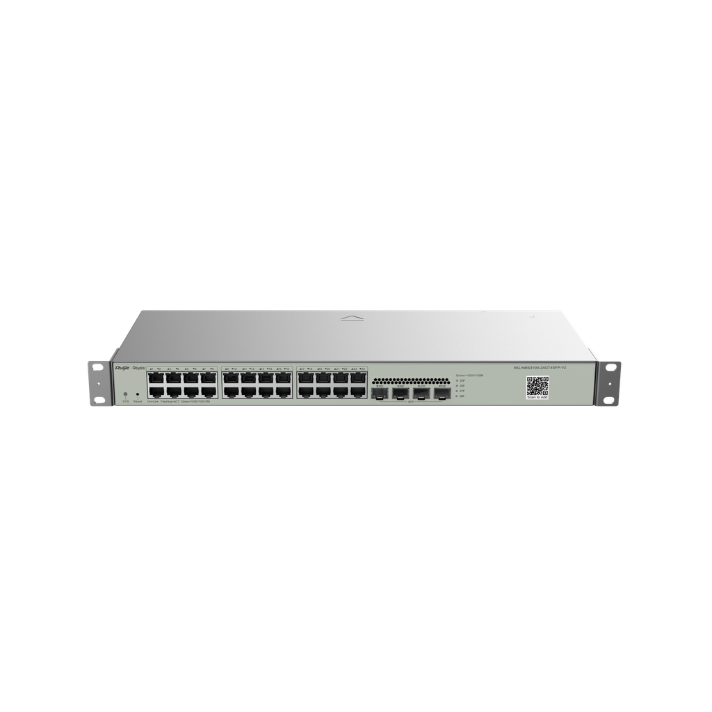 RG-NBS3100-24GT4SFP SWICH NBS RUIJIE GIGABIT 24 PORTS 4SFP