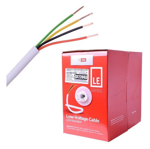 SF2204 Cable 100% cobre indust 1000 pies S-FIRE 