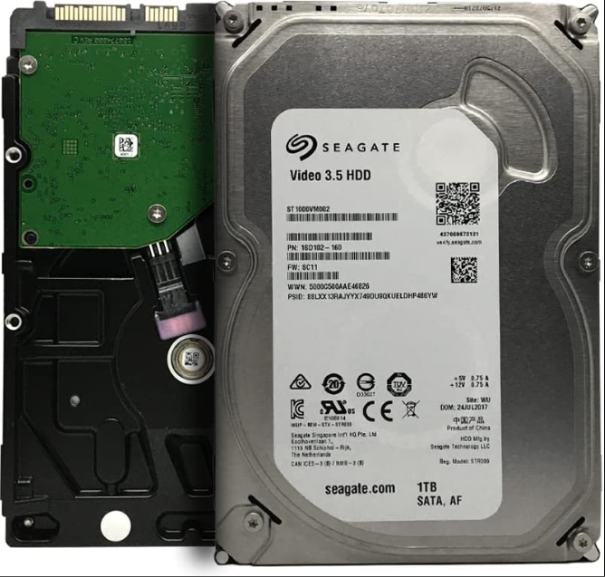 ST1000VM002 SEAGATE SATA HARD DRIVE 1TB 5900RPM RFB