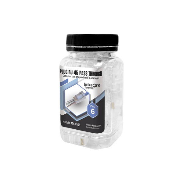 RJ45-EZ CONECTOR CAT6 EZ RJ 45 UNSHIELDED 8p8c 0/1 